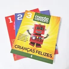 Coleção Biblioteca Mente  Cérebro 123 Criatividade Aprender Crianças Felizes