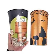 Copos Snoopy Halloween 900ml infantil Rei do Mate