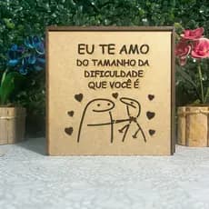 Kit 10 Caixinhas Flork Criativo 15x15 Meme Namorados