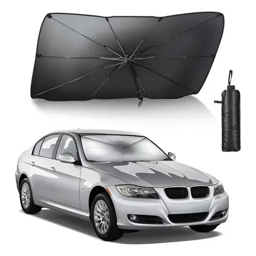 Quebra-Sol Painel Carro Para-Brisa - Protetor Solar UV Blackout, Anti-Calor Guarda Interior