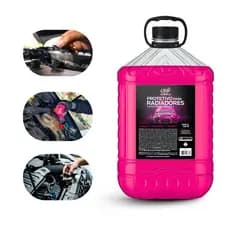 Aditivo Protetivo Radiador Rosa 5l Alta Qualidade Concentrado
