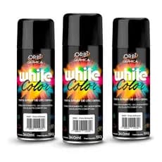 Kit 3 Tinta Spray Cores 340ml Uso Geral Orbi Química