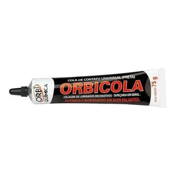 Cola Preta Para Reparo De Alto Falante 75 Gr