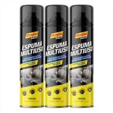 Kit 3 Espuma Multiuso Estofados Mundial Prime Lavanda 300ml