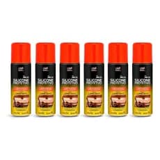 Kit 6 Silicones Spray Orbi Silicone Protetivo Carro 65ml