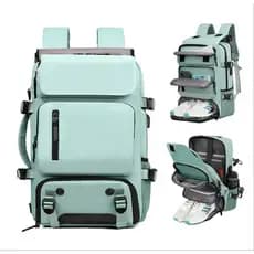 Mochila Viral Grande Multifuncional Viagem Bolsa Mala Bordo mochila NYLON IMPERMEAVRL COM USB 30L