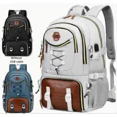 Mochila de Viagem Feminina Multifuncional Camping Reforçada Impermeável Mochila para Notebook
