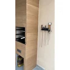 Suporte Porta Espeto Churrasco MDF