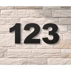 Kit 2 e 3 Números Residenciais para Casas com Fita 3M