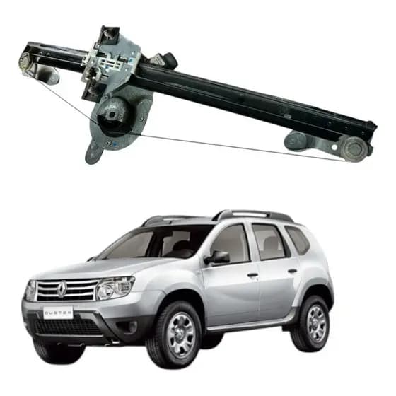 Máquina Vidro Dianteira Direita Renault Duster 2008 Á 2013