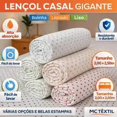 Lençol de bolinha , Cobertor casal algodão, gigante em várias cores casal (2,00x2,50m)sem elástico e sem fronhas …