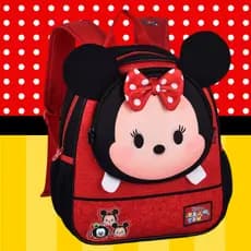 Mochila infantil escolar Mickey & Minnie