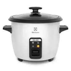 Panela de Arroz Elétrica Electrolux por Rita Lobo 1,3L Branca Efficient (RCB50)