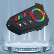Fone de Ouvido de Capacete Moto Bluetooth Controle De Voz microfone para moto intercomunicador