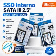 Ssd 128gb 256gb 512gb Sata 3 Knup Para Pc E Notebook interno e externo