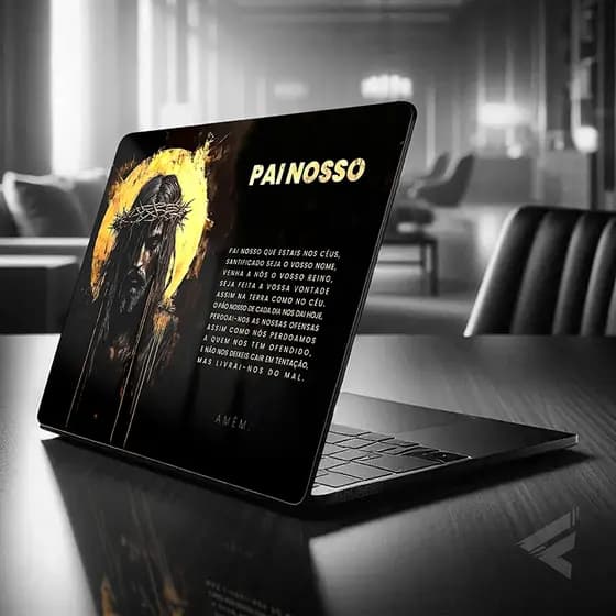 Skin Adesivo Personalizado para Notebook (Parte externa)