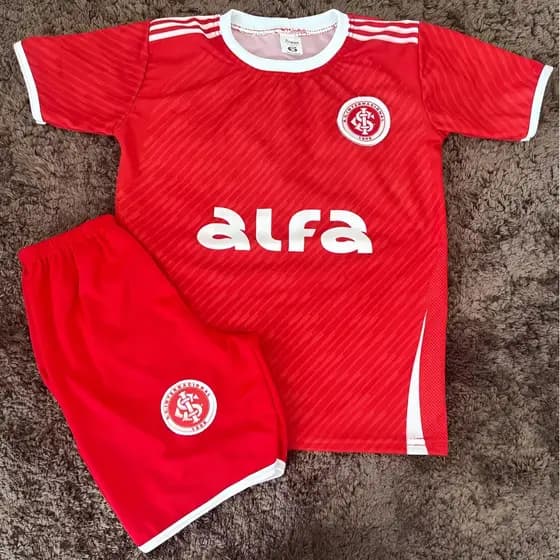 Kit Conjunto Do Internacional Infantil 2025 Muito Lindo