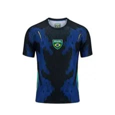 Camisa Seleção Brasileira Brasil Copa 2026 Camiseta Dry-Fit Futebol Esporte Torcedor Mundial Treino