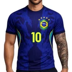 CAMISA CAMISETA BRASIL TORCEDOR COPA DO MUNDO 2026 FIT PATRIOTA