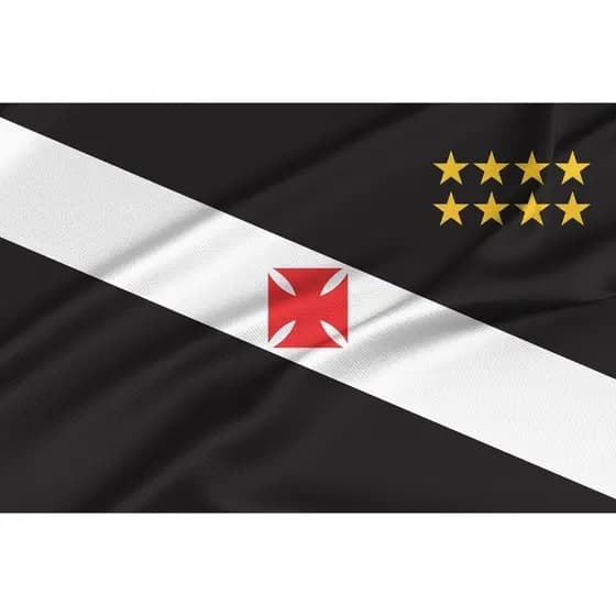 LANÇAMENTO Bandeira Vasco da Gama 160X115 Cm Preta Oxford Poliéster