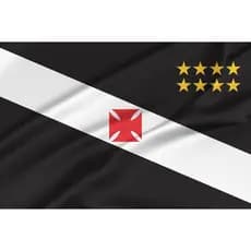LANÇAMENTO Bandeira Vasco da Gama 160X115 Cm Preta Oxford Poliéster