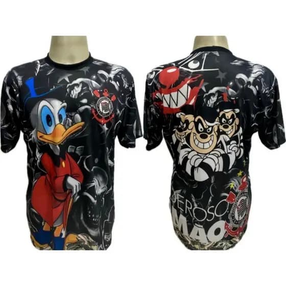 Camiseta Tio Patinhas Gaviões da Fiel Torcida