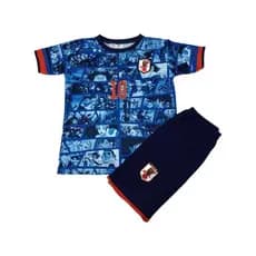 Conjunto Infantil Esportivo Bermuda e Camisa JP Anime