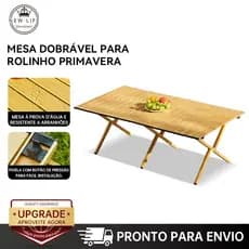 Mesa dobrável para jardim, camping, piquenique, portátil, resistente, 118*58*43cm