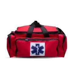 Bolsa APH Atendimento Primeiros Socorros Hospitalar Vermelha Vazia