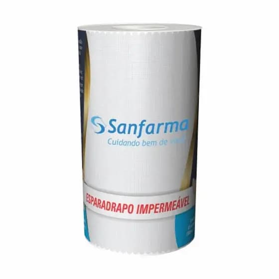 Esparadrapo Impermeavel 100MM X 4,5M - Sanfarma