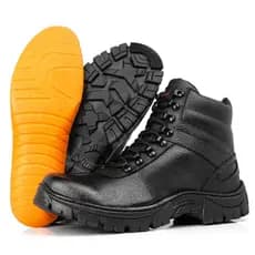 Bota Coturno Feminino Salto Baixo Blogueira Estilo Militar Cano Curto Preto
