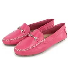 Mocassim  Sapatilha Feminina Confortavel  Leve  Sapato Drive Macio Casual Granado - Rosa
