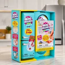 Geladeira Mini Minis + 2 Cápsulas | Brinquedo Infantil Colecionável