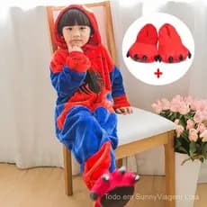 Pijama de Flanela Vermelho do Homem-Aranha TGJV para Meninos, Fantasias de Moda, Roupas de Inverno com Capuz para Cospla