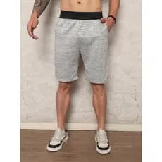 Bermudas Moletom Academia Treino Masculinas Algodão Confortável Cores Sortidas 2 Bolsos frontais