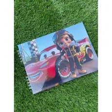 Livro De Colorir Carros , Relâmpago Mc Queen 50 Folhas Capa Dura