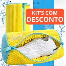 Bolsa de Lavar Tênis Sapatos Malha Máquina de Lavar Lavanderia Anti Deformação