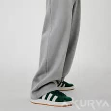 Calça Moletom Baggy Wide Leg Street Lisa Unissex Moda Streetwear
