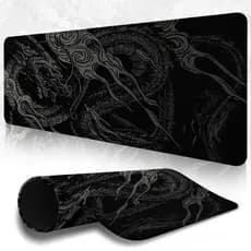 MousePad Speed Gamer Antiderrapante Bordas Costuradas Confortavel Liso Com Estampa Ryū No Sumi Com Diversos Tamanhos