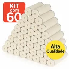 Kit 60 un Faixa Curativo Atadura Crepom Crepe 13 Fios Alta Qualidade Absorção Elasticidade Orthocrem