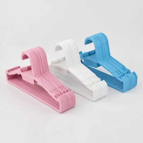 KIT 12 CABIDES INFANTIL ROSA, AZUL OU BRANCO