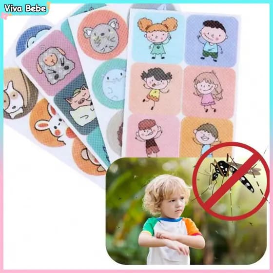 180 Pcs Adesivo Repelente de Mosquitos Adesivo Repelente de Mosquitos Natural para Crianças
