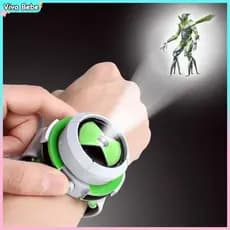 Brinquedo de Relógio Projetor Estilo Omnitrix Ultimate Ben 10 para Crianças