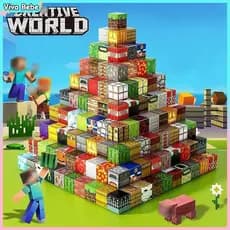 25/50/100pcs Blocos de Construção Magnéticos Brinquedos Educativos Infantis Presentes de Aniversário