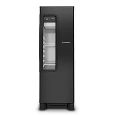 Cervejeira Vertical Metalfrio 264 Litros Beer Max Glass Viewer Preto Ônix VN25TP 110V