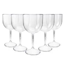 Taças De Acrílico Gin Cristal 450 Ml - 15 Unidades - Festas Drinks