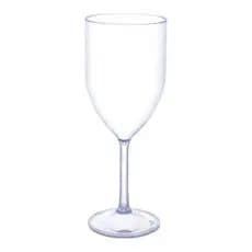 10 Taças De Vinho Acrílico Cristal 330ml Luxo