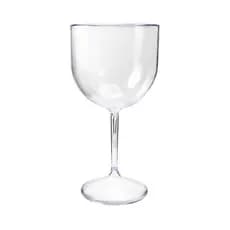 12 Taças De Acrílico Gin Cristal 450 Ml Festas Drinks Novidade