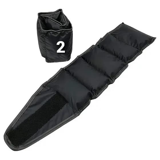 Par Caneleira Tornozeleira 2Kg Para Treino De Ginástica Em Casa E Em Academia