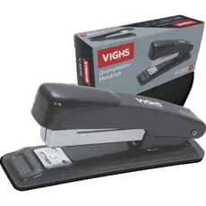 Combo Grampeador Metal +  5.000 Grampos Galvanizado 26/6 Escolar escritório